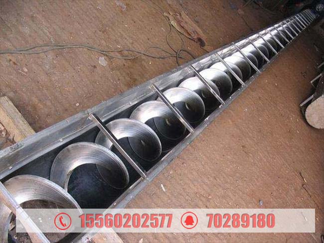 長春U型螺旋輸送機(jī)已發(fā)貨,請王經(jīng)理注意查收!